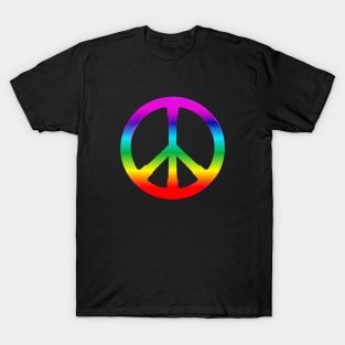 lgbt Peace Symbol T-Shirt